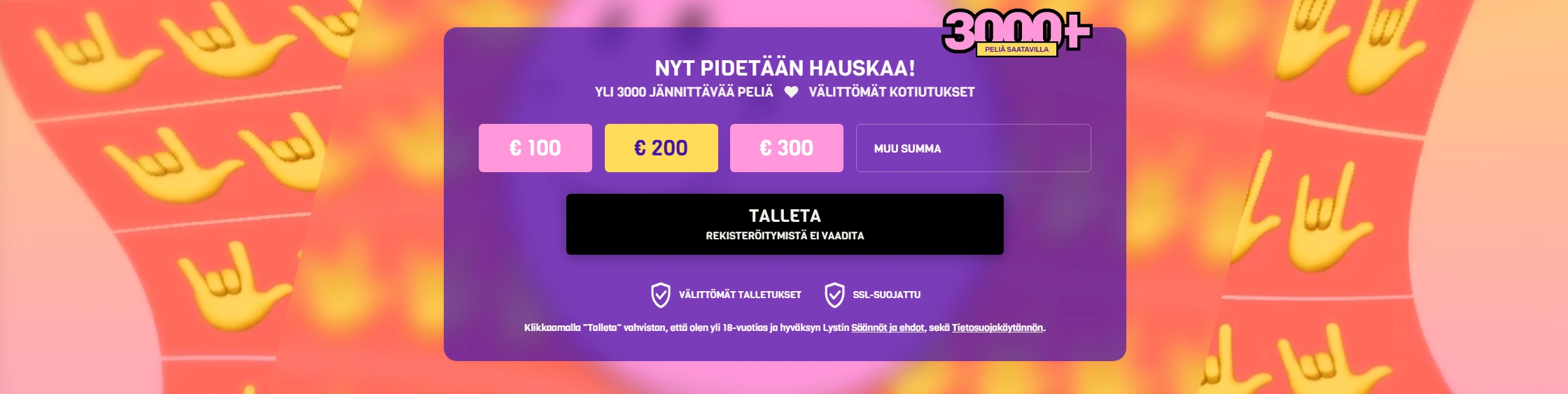 Lysti Casino Banner